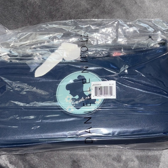 DANI By Danielle Nicole Navy Blue Cinderella purse handbag shoulder bag NWT - Picture 7 of 8